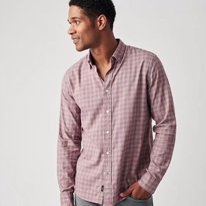 Faherty men’s checkered shirt